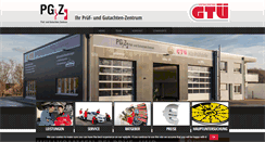 Desktop Screenshot of pg-zentrum.de